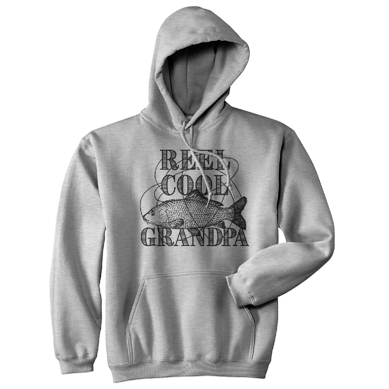 Hoodie Gothic-Reel Cool Grandpa Hoodie