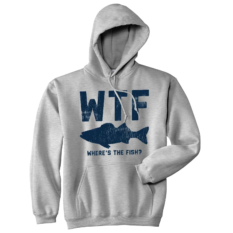 Hoodie Fraternity-WTF Wheres The Fish Hoodie