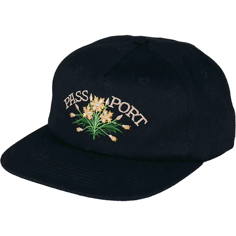 Hat Lightweight-Passport Bloom Workers Hat Black