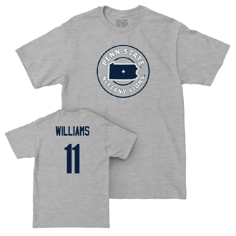 T-Shirt Collector’s Item-Women's Basketball Sport Grey State Tee   - Ariana Williams