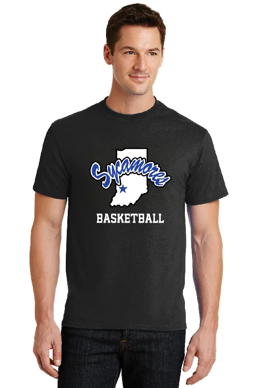 T-Shirt Motorsport-Port & Company® Sycamores Basketball Core Blend Tee