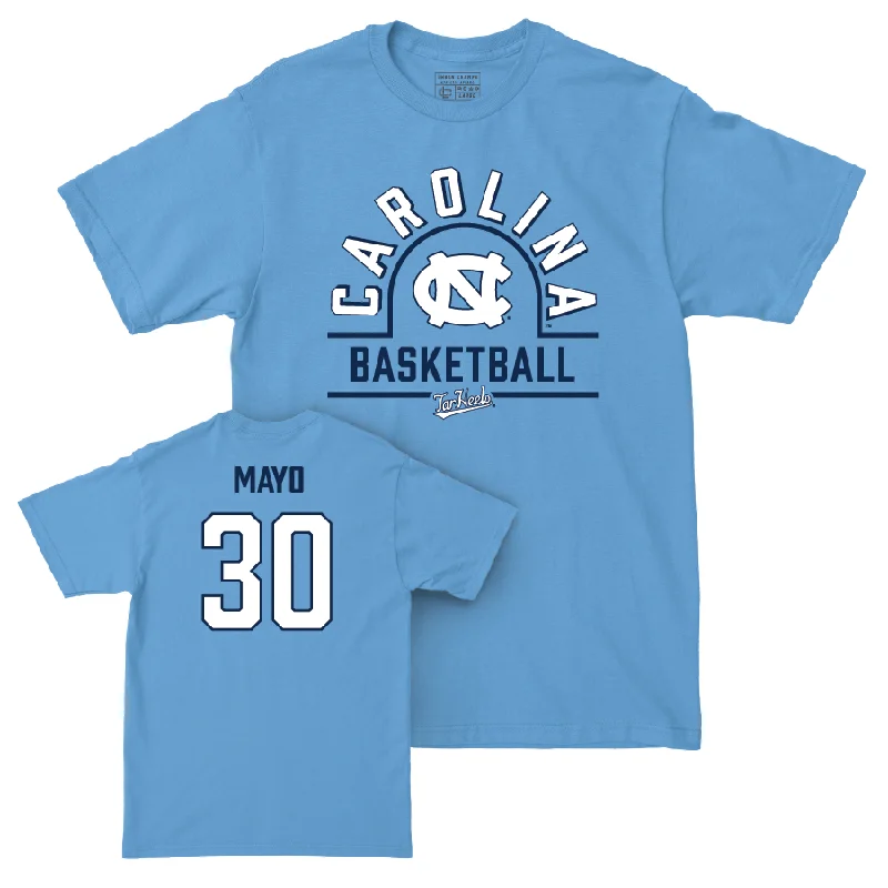 T-Shirt Mother’s Day-UNC Men's Basketball Carolina Blue Classic Tee  - Dante Mayo