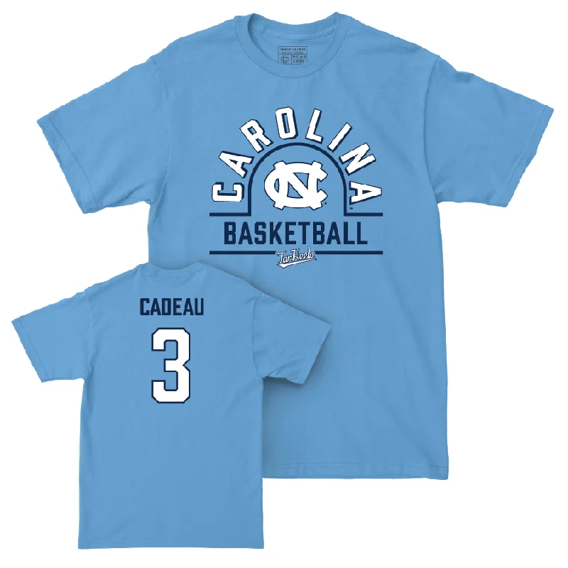 T-Shirt Inspirational-UNC Men's Basketball Carolina Blue Classic Tee - Elliot Cadeau