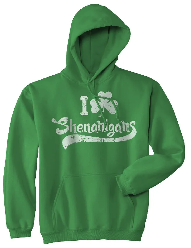 Hoodie Free Shipping-I Clover Shenanigans Hoodie