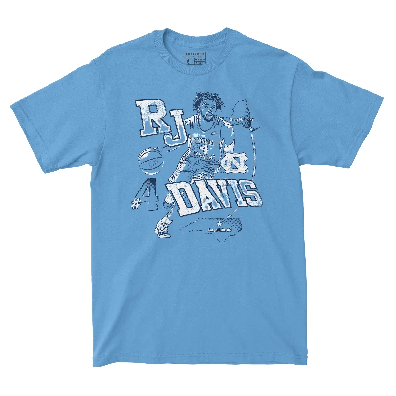 T-Shirt Thanksgiving-EXCLUSIVE RELEASE: RJ Davis' Journey Blue T-Shirt