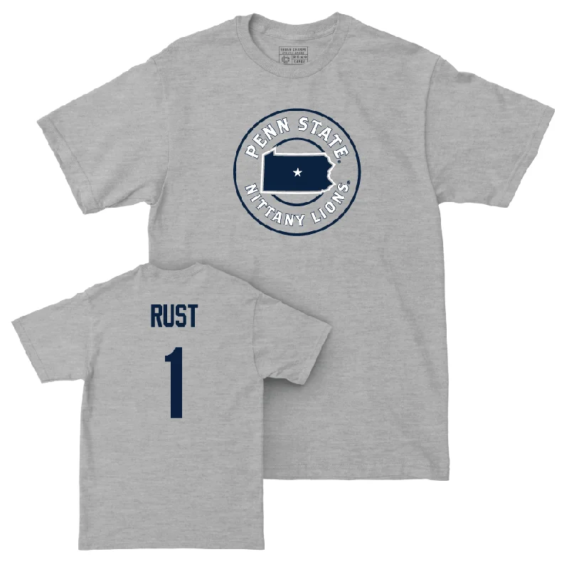 T-Shirt Training-Women's Basketball Sport Grey State Tee   - Cameron Rust