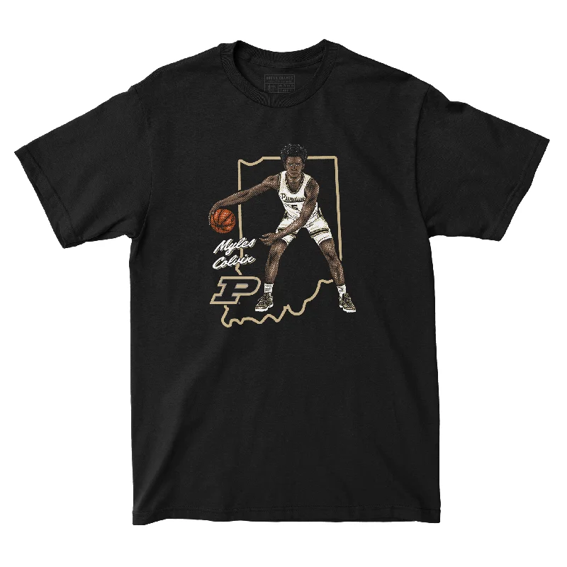 T-Shirt Alumni-EXCLUSIVE RELEASE: Myles Colvin Native Black Tee