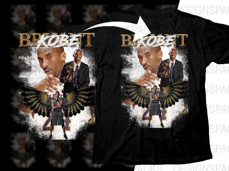 T-Shirt Unique-Iconic Kobe Bryant Basketball Legend Png Digital Download