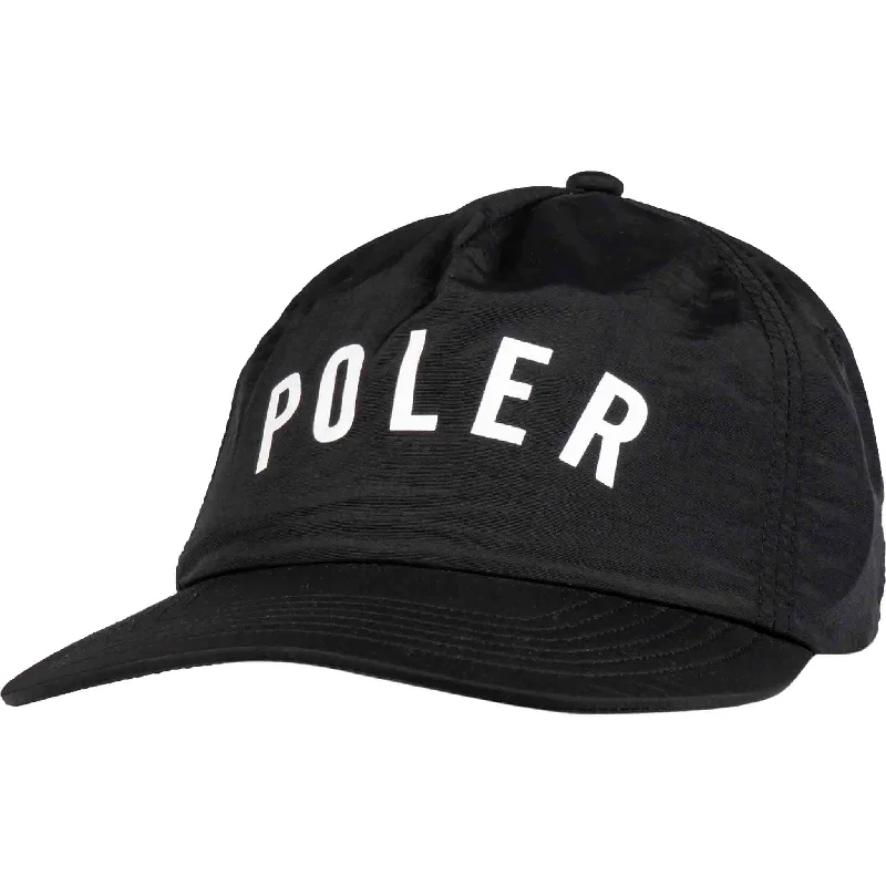 Hat Reversible-Poler State Nylon Hat Black