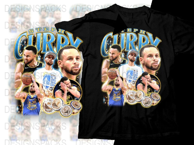 T-Shirt Baby-Steph Curry Golden State Warriors Champion Png Digital Download