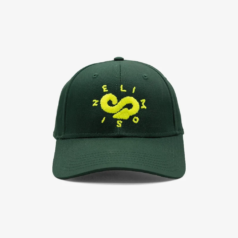 Hat Blue-Infinity Hat (Green)