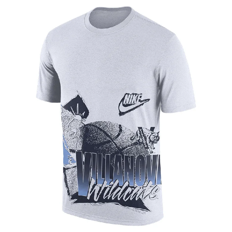 T-Shirt Work-Villanova Wildcats Nike MX90 90's Hoop T-Shirt