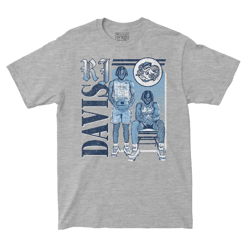 T-Shirt Motorsport-EXCLUSIVE RELEASE: RJ Davis Cartoon Sport Grey Tee