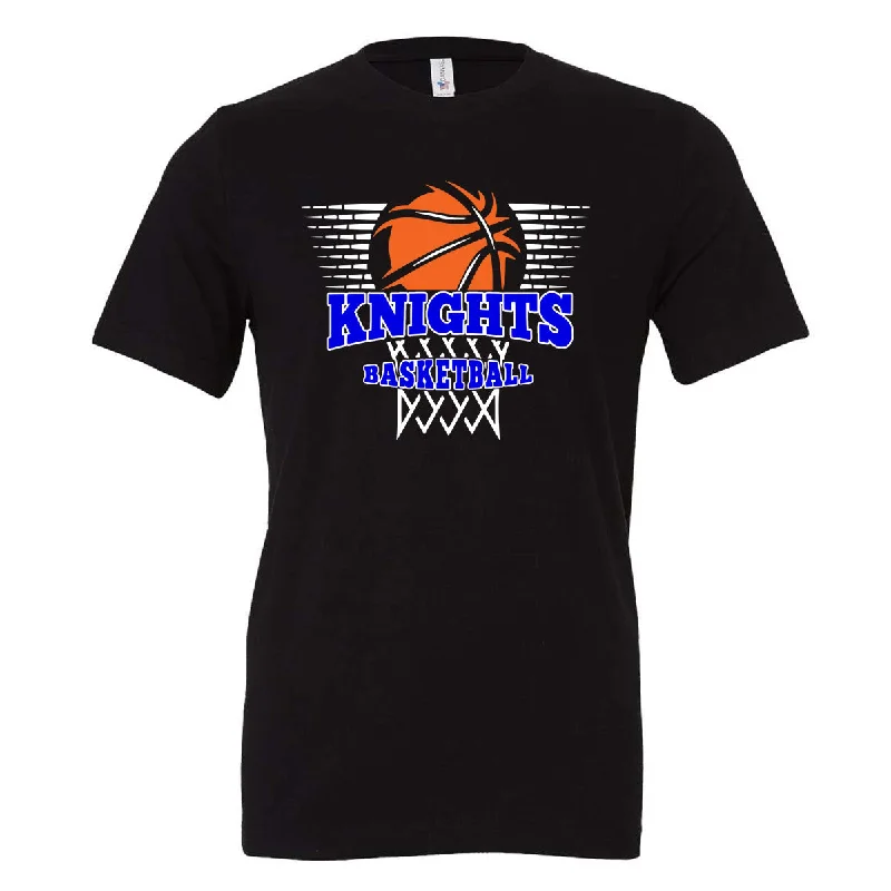 T-Shirt Oversized-Windsor - Knights Basketball Ball Net - Black (Tee/DriFit/Hoodie/Sweatshirt)