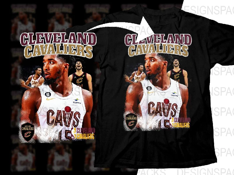 T-Shirt Personalized-Iconic Cavs Cleveland Cavaliers Basketball Team Png Digital Download