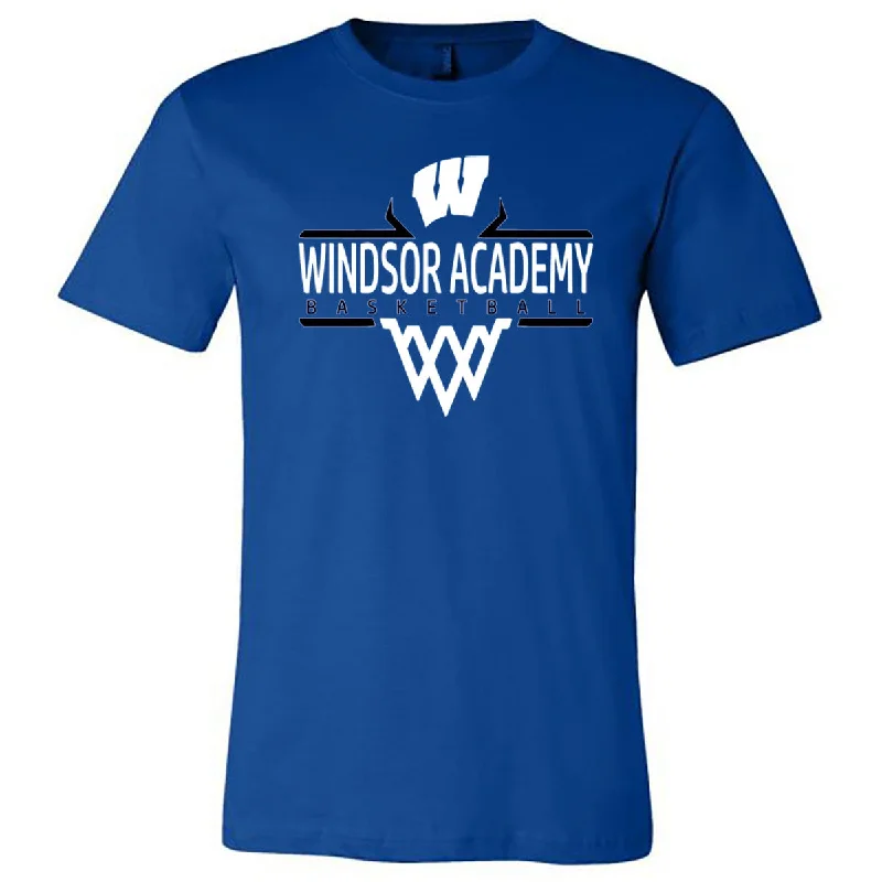 T-Shirt Premium-Windsor - Basketball Net - Royal (Tee/DriFit/Hoodie/Sweatshirt)