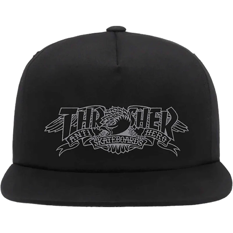 Hat Quote-Antihero Thrasher Collab Mag Banner Snapback Hat