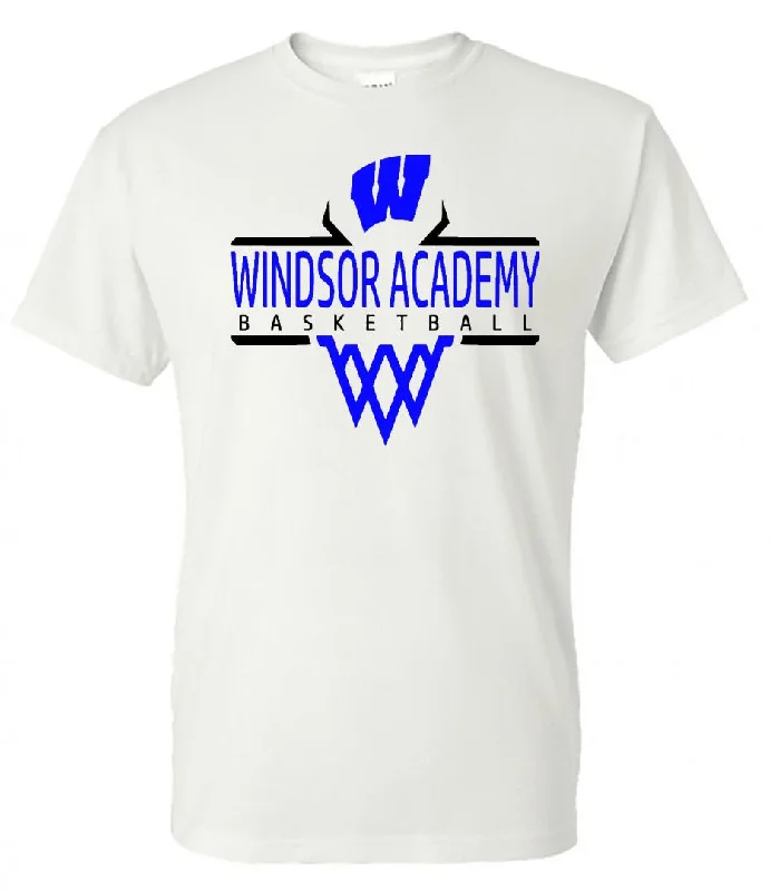 T-Shirt Custom-windsor - basketball net - white (Tee/DriFit/Hoodie/Sweatshirt)