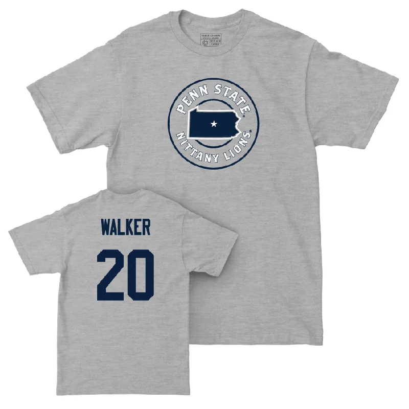 T-Shirt Sports-Women's Basketball Sport Grey State Tee   - Talayah Walker