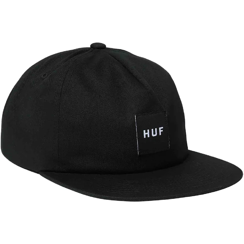 Hat Wrestling-Huf Set Box Snapback Black