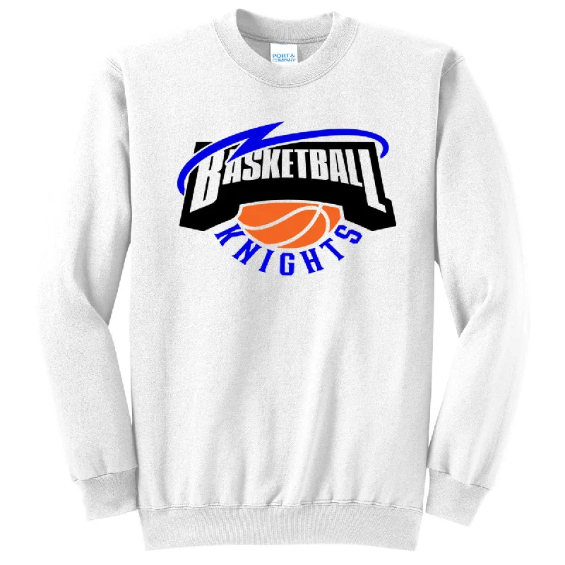 T-Shirt Loose Fit-Windsor - Basketball Bolt - White (Tee/DriFit/Hoodie/Sweatshirt)