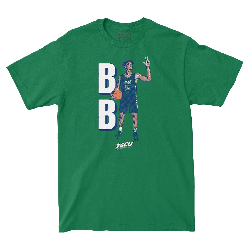 T-Shirt Ethical Fashion-EXCLUSIVE RELEASE: BB Washington Illustrated Kelly Green Tee