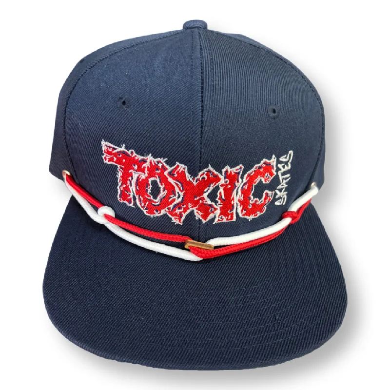 Hat Boho-Toxic Team Embroidered Hat