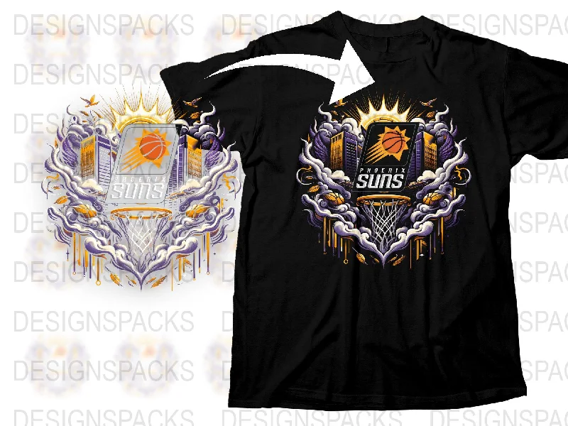 T-Shirt Father’s Day-Phoenix Suns Unique Graphic Design Png Digital Download