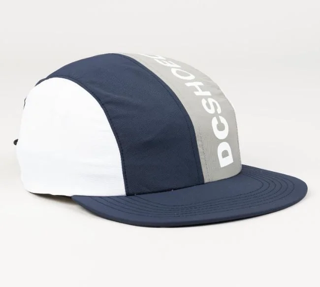 Hat Geometric-DC Hat Cafe Navy/Grey/White