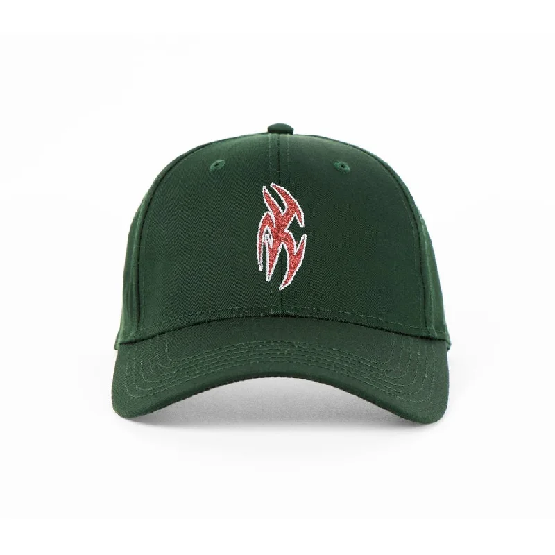 Hat Limited Edition-Shadow Box Hat - Green w/Silver Sparkle Vinyl