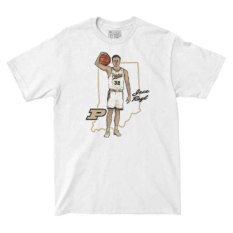 T-Shirt Sports Fan-EXCLUSIVE RELEASE: Jace Rayl Native White Tee