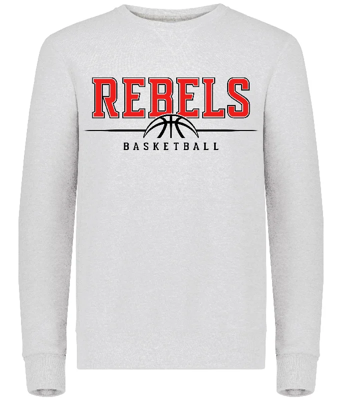 T-Shirt Men-John Hancock - Rebels Basketball - Ash (Tee/DriFit/Hoodie/Sweatshirt)