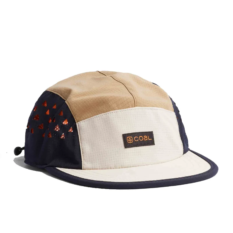 Hat Golf-Coal Provo UPF 5 Panel Hat Off White Navy