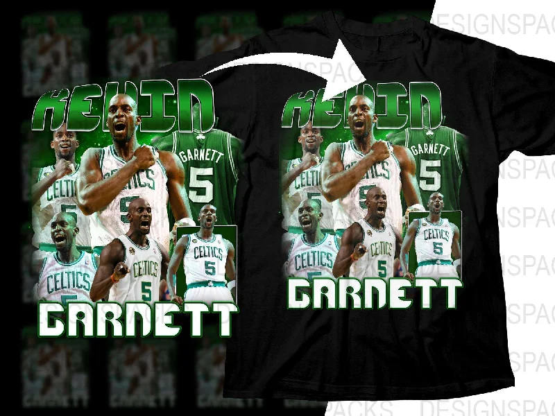 T-Shirt Valentine’s Day-Kevin Garnett Boston Celtics Legend Basketball Player Bootleg Png Digital Download