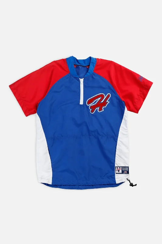 T-Shirt Limited Edition-Vintage Baseball Windbreaker Tee - S