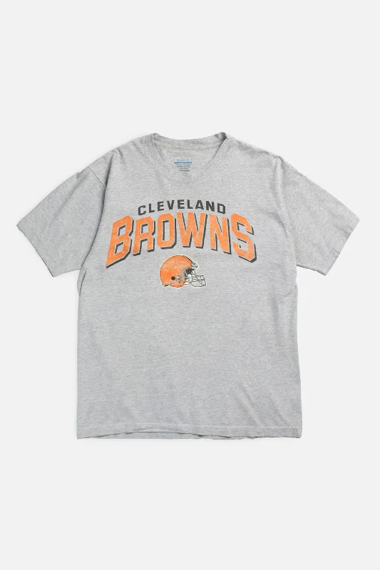 T-Shirt Mesh-Vintage Cleveland Browns NFL Tee - S