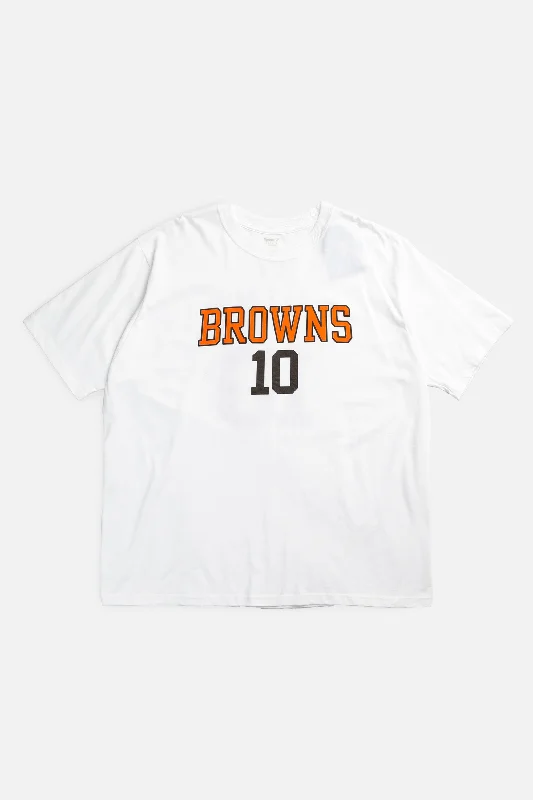 T-Shirt Loose Fit-Vintage Cleveland Browns  NFL Tee - XL