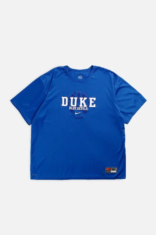 T-Shirt Unique-Vintage Duke Blue Devils Nike Tee - XL