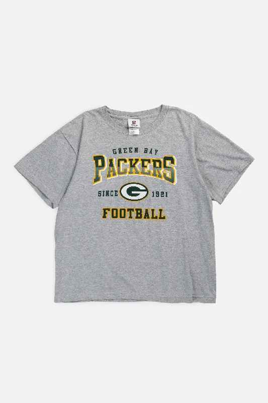 T-Shirt Sports Fan-Vintage Green Bay Packers NFL Tee - Women's M