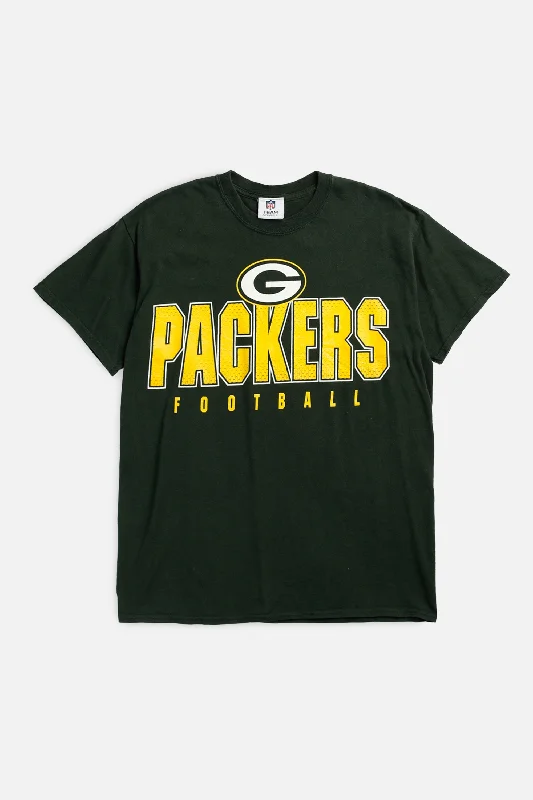 T-Shirt Father’s Day-Vintage Green Bay Packers NFL Tee - M