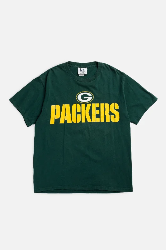 T-Shirt Outdoor Adventure-Vintage Green Bay Packers NFL Tee - M