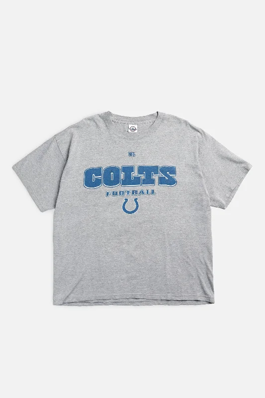 T-Shirt Wholesale-Vintage Indianapolis Colts NFL Tee - L