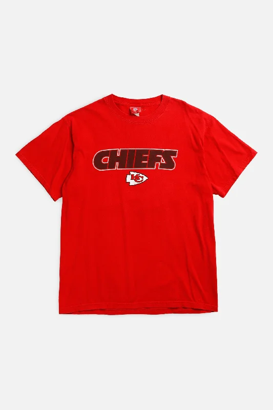 T-Shirt New Year-Vintage Kansas City Chiefs NFL Tee - M