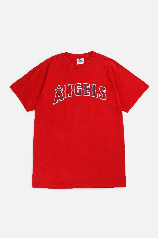 T-Shirt Lounge-Vintage LA Angels MLB Tee - M