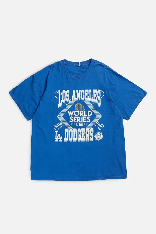 T-Shirt Christmas-Vintage LA Dodgers MLB Tee - XL