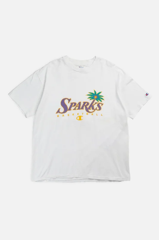 T-Shirt Halloween-Vintage LA Sparks WNBA Tee - XL