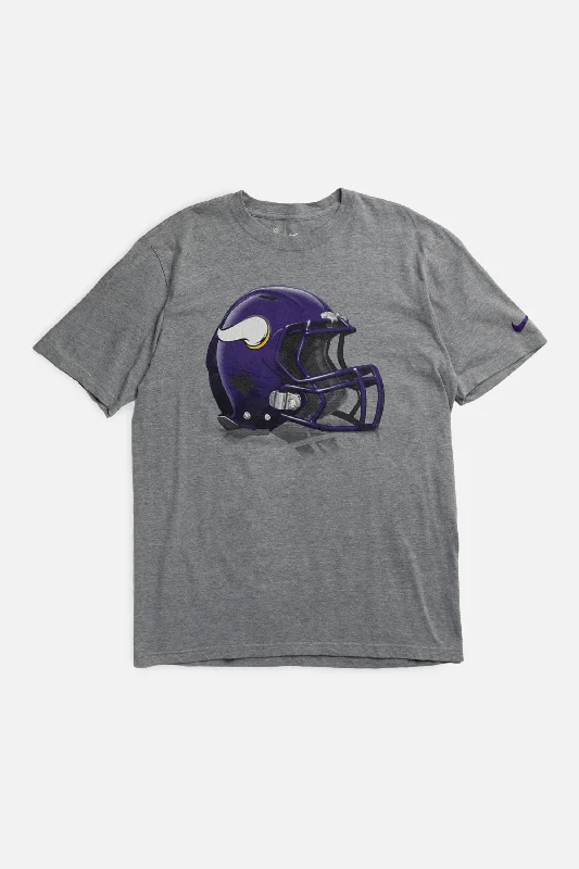 T-Shirt Custom-Vintage Minnesota Vikings NFL Tee - M