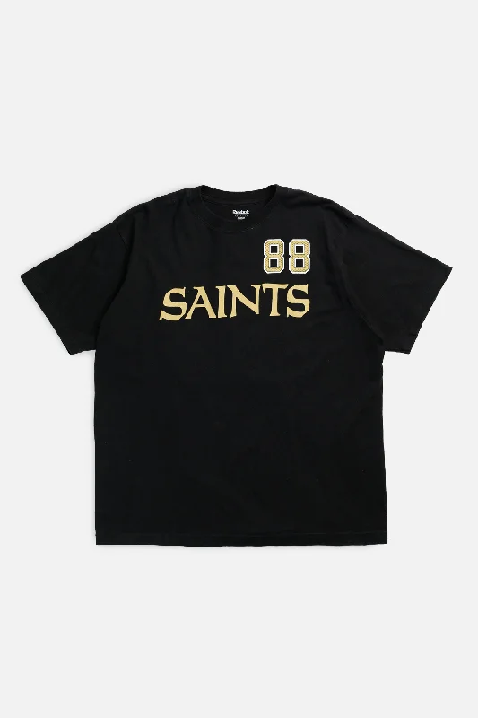 T-Shirt Budget-Friendly-Vintage New Orleans Saints NFL Tee - L