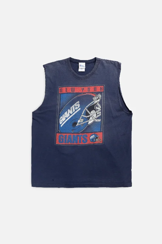 T-Shirt Meme-Vintage NY Giants NFL Tank - XXL