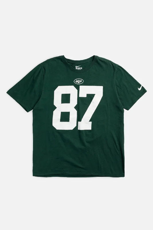 T-Shirt Oversized-Vintage NY Jets NFL Tee - L